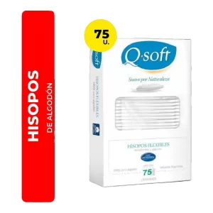 Hisopos Q-Soft Flexibles X 75 Unid