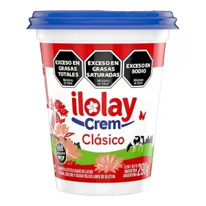 Queso Ilolay Crema Clasico X 290 Gr