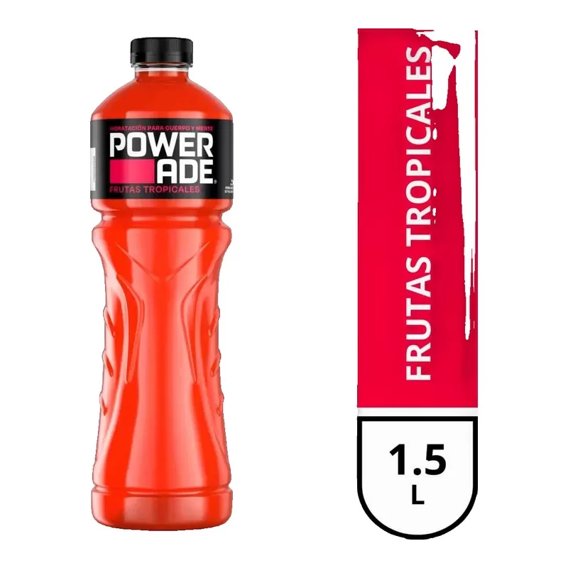 Bebida Powerade Frutas Tropicales X 1500 Cm3