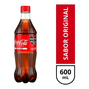 Gaseosa Coca Cola Sabor Original X 600 Cm3