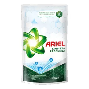 Detergente Ropa Ariel Limpieza Profunda X 800 Cm3