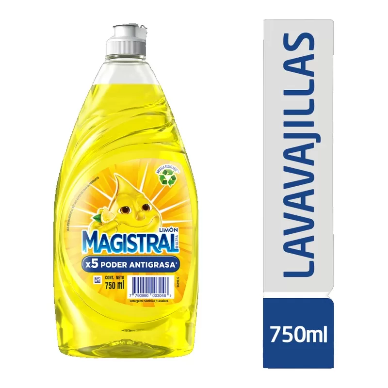 Detergente Magistral Ultra Limon X 750 Cm3