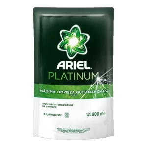 Detergente Ropa Ariel Platinum X 800 Cm3