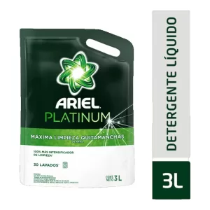 Detergente Ropa Ariel Platinum X 3 Lt