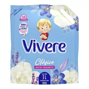 Suavizante Vivere Clasico Explosion Flor X 3 Lt