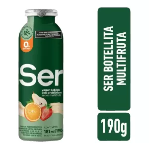 Yogur Ser Bebible Multifruta C/ Probioti X 190 Gr