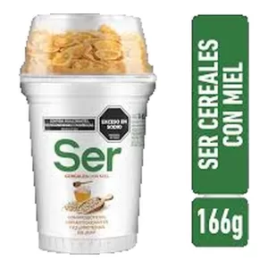 Yogur Ser Batido Cereales Con Miel X 166 Gr