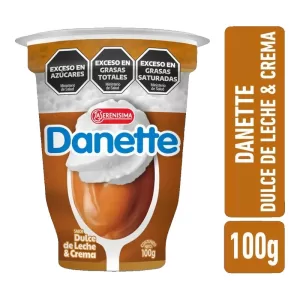 Postre Danette D.De Leche Y Crema X 100 Gr
