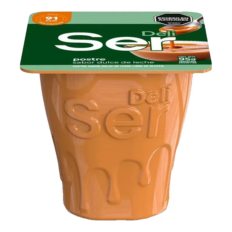 Postre Ser Deli Dulce De Leche X 95 Gr
