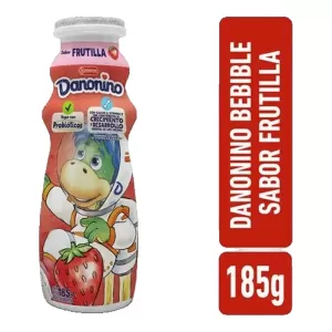 Alimento Lacteo Danonino Beb/Frutilla X 185 Gr