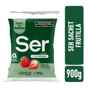 Yogur Ser Bebible Frutilla Mas Cremoso X 900 Gr