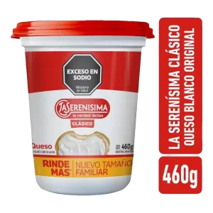 Queso Serenisima Crema Clasico Pote Rojo X 460 Gr