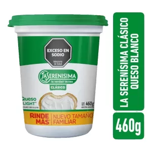 Queso Serenisima Crema Clasico Pote Verd X 460 Gr