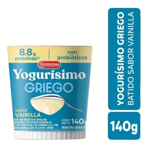 Yogur Yogurisimo Griego Vainilla X 140 Gr