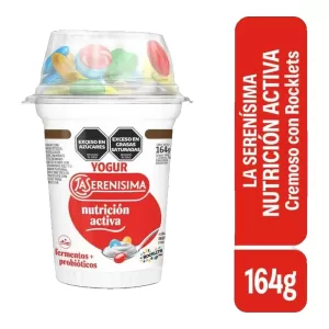 Yogur Serenisima Nat.Con Rocklets N/Acti X 164 Gr