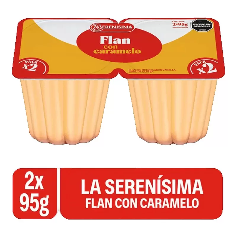 Flan Serenisima Vainilla X 190 Gr