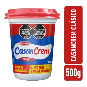 Queso Casancrem Entero Con Reformulacion X 500 Gr