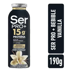 Yogur Ser Pro+ Bebible 0% Lactosa Vainil X 190 Gr