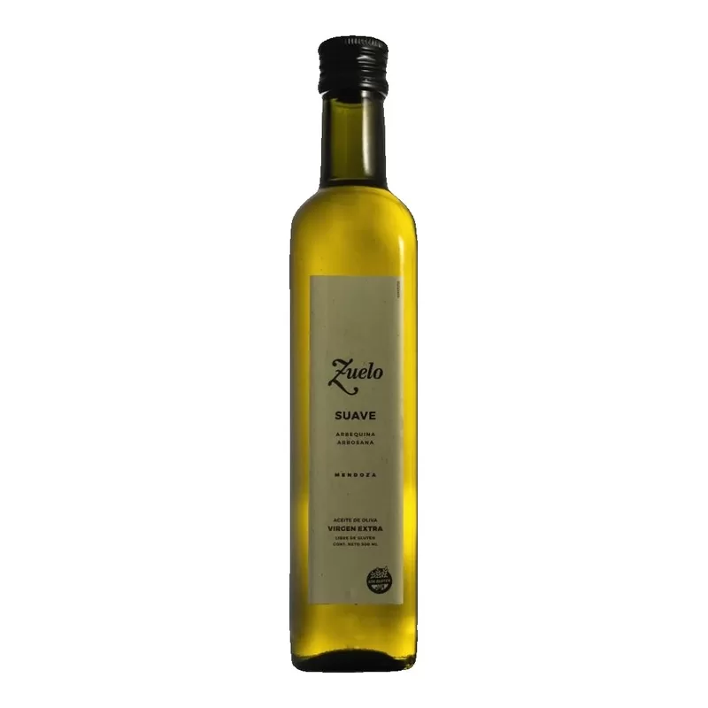 Aceite De Oliva Zuelo Suave Virgen Ext X 500 Cm3