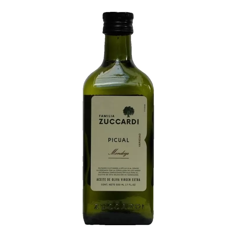 Aceite De Oliva Zuccardi Picual Vir/Ex X 500 Cm3