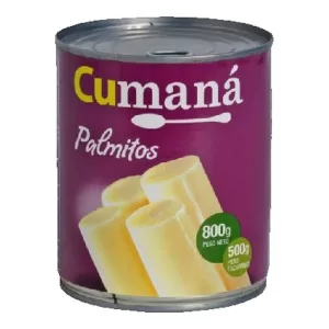 Palmitos Cumana Enteros Proc.Ecuador X 800 Gr