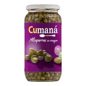 Alcaparras Cumana En Vinagre X 730 Gr