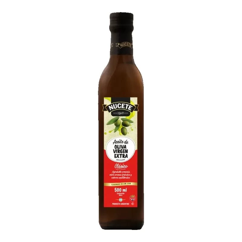 Aceite De Oliva Nucete Extra Virgen X 500 Cm3