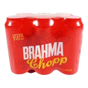 Cerveza Brahma Sixpackx473 Cc          . X 6 Unid