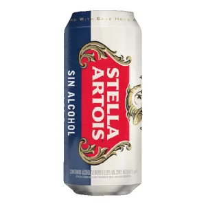 Cerveza Stella Artois Sin Alcohol X 473 Cm3