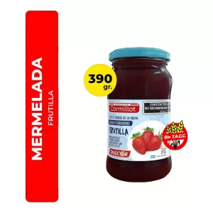 Mermelada Cormillot Light S/A Frutilla X 390 Gr