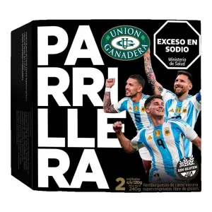 Hamburguesa Union Ganadera Parrillera X 240 Gr
