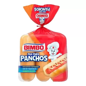 Pan Bimbo Para Panchos X 210 Gr