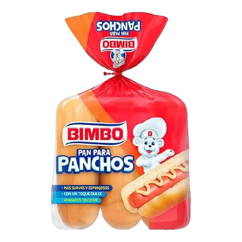 Pan Bimbo Para Panchos X 210 Gr