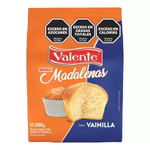 Magdalenas Valente Vainilla X 200 Gr