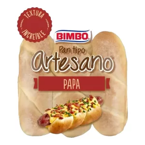 Pan Bimbo Panchos Artesano De Papa X 240 Gr