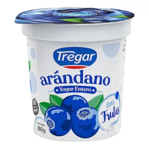 Yogur Tregar Entero Arandanos X 160 Gr