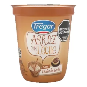 Arroz Con Leche Tregar Con Dulce De Lech X 180 Gr