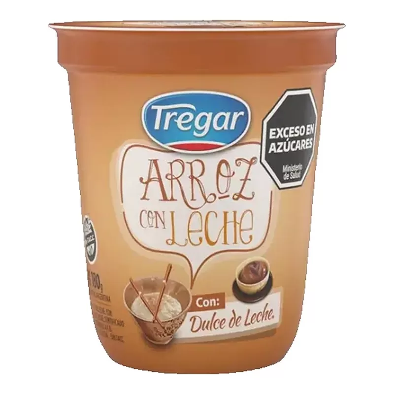 Arroz Con Leche Tregar Con Dulce De Lech X 180 Gr