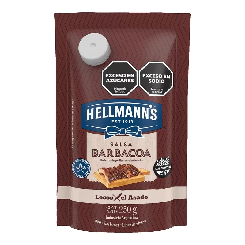 Salsa Hellman`s Barbacoa X 250 Gr