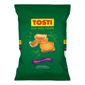 Tostadas Tosti Multicereal Nueva Receta X 200 Gr