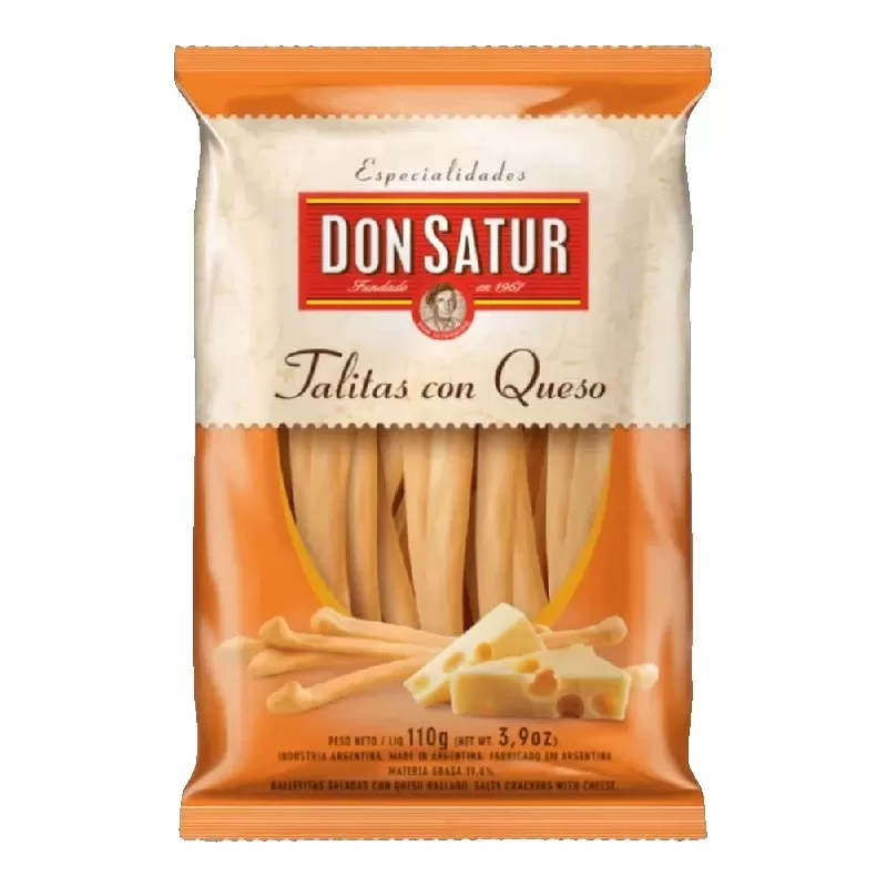 Galletitas Don Satur Talitas Queso X 110 Gr