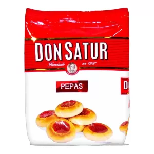 Galletitas Don Satur Pepas De Membrillo X 300 Gr