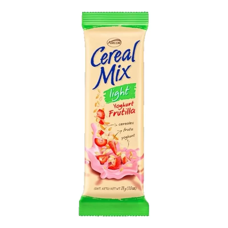 Barra Cereal Mix Light Yoghurt De Frut X 26 Gr