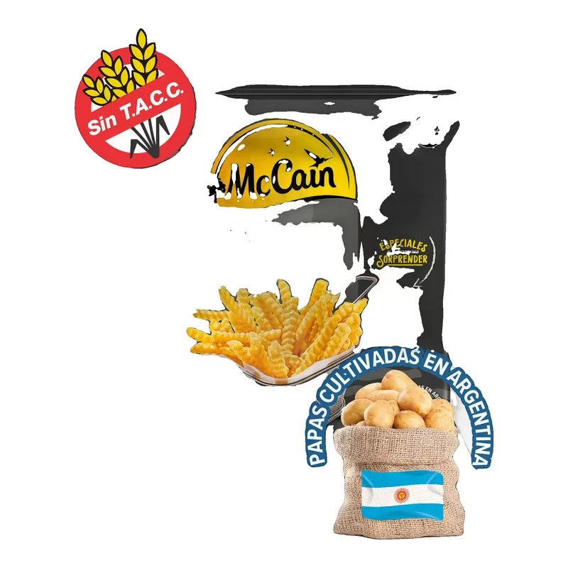 Papas Mc.Cain Crinkle Gourmet X 600 Gr