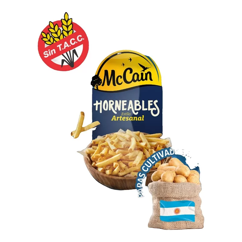 Papas Mc Cain Baston Estilo Artesanal X 700 Gr