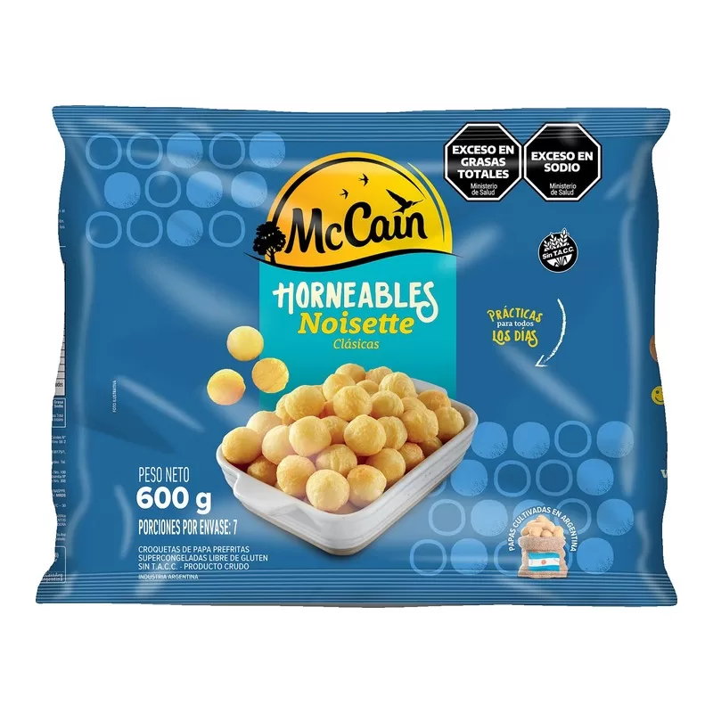 Papas Mc.Cain Noisettes Horneables X 600 Gr