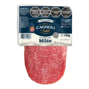 Salame Cagnoli Milan Feteado X 180 Gr
