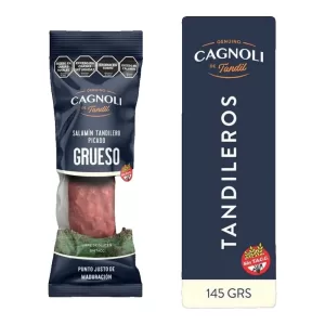 Salamin Cagnoli Picado Grueso Al Vacio X 130 Gr