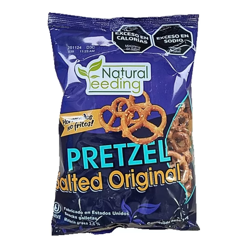 Pretzel Natural Feeding Salted Original X 150 Gr