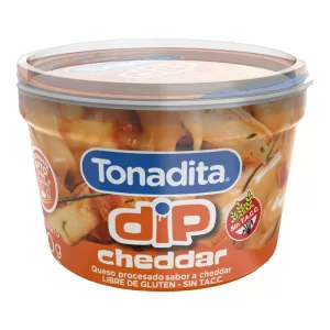 Queso Dip Tonadita Cheddar Untable X 180 Gr